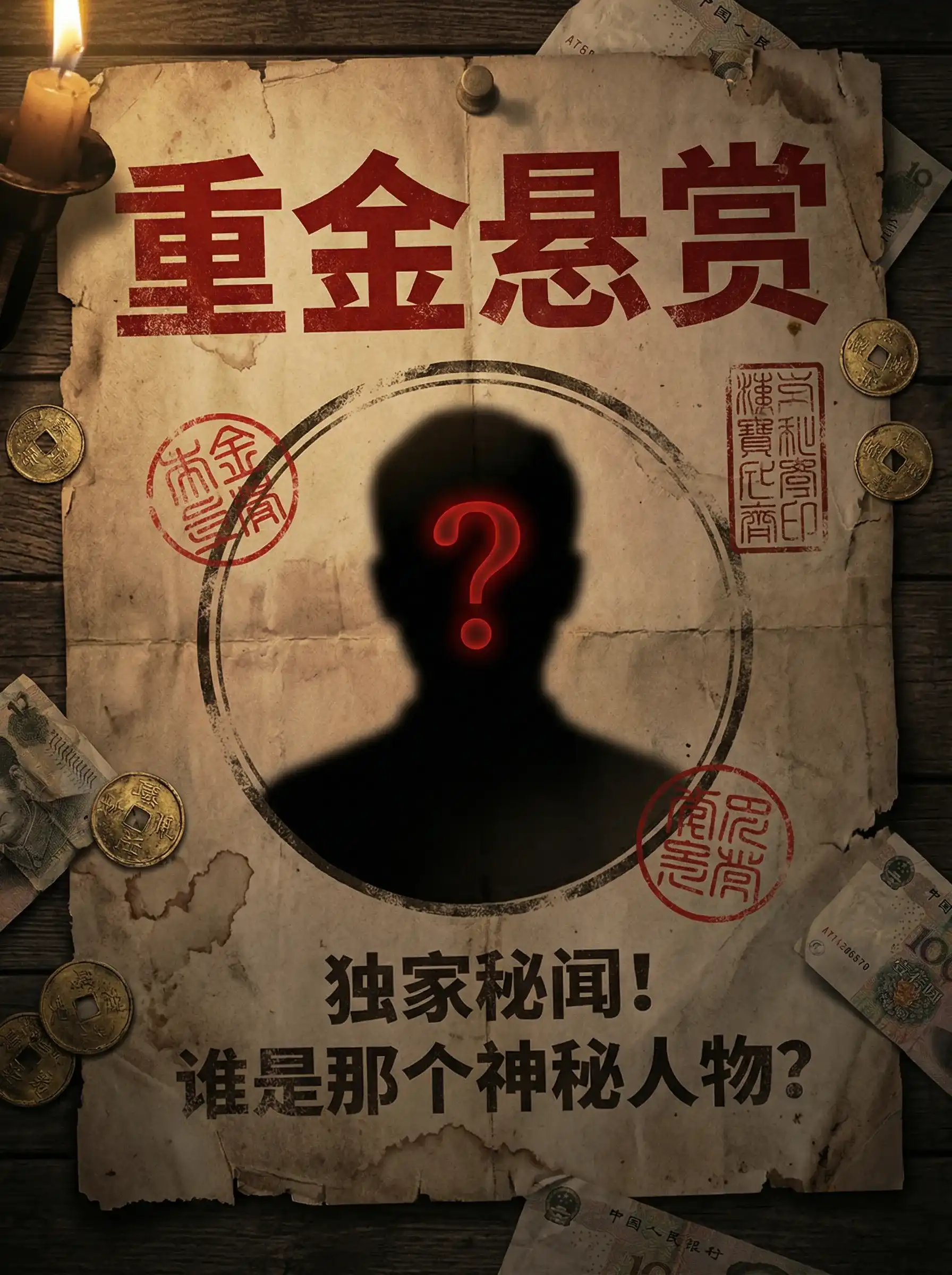 手机贴钻 - 重金悬赏线索征集令